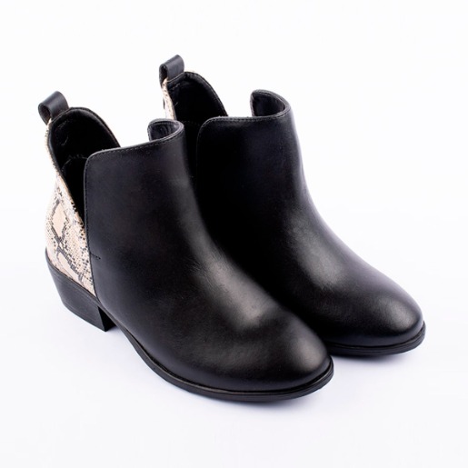 BOT FLAT CAA BAJA, 38, NEGRO