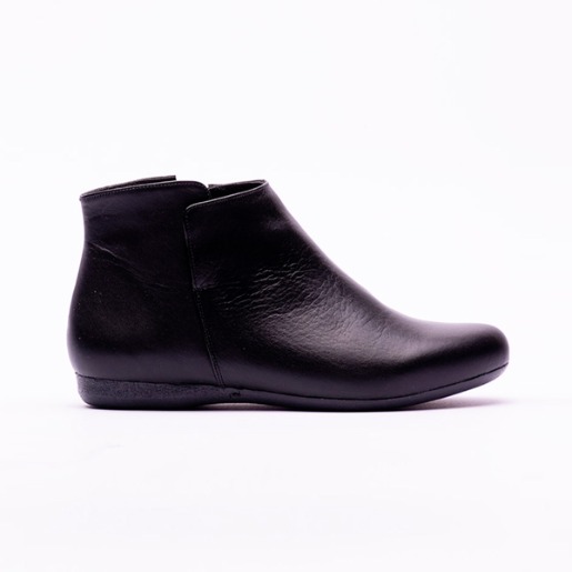 BOTA FLAT CANA BAJA NEGRO , 38